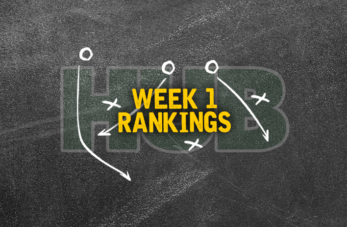 Week 1 Rankings